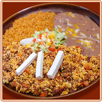 *Huevos con Chorizo
